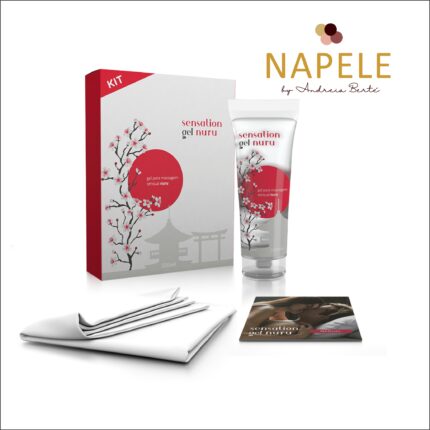 Kit para Massagem Sensual Nuru Sensation Gel - 220ml