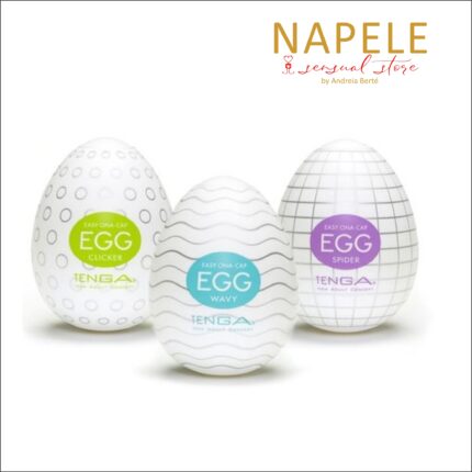 Masturbador Silicone EGG - diferentes texturas