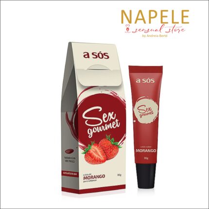 Gel Comestível Sex Gourmet Morango - 30g