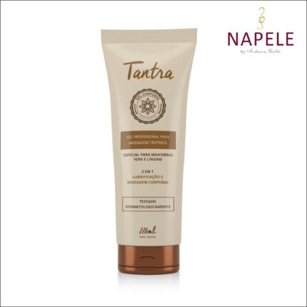 Gel Profissional para Massagem Tântrica Yoni e Lingam - 220 ml